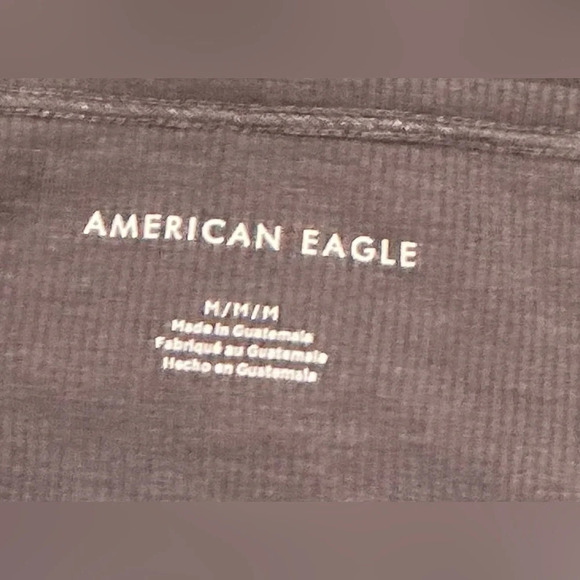 American Eagle Ribbed Gray Halter Top - Picture 8 of 8